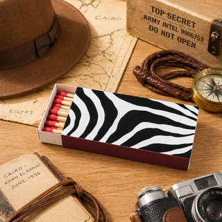 Zebra Print Matchbox