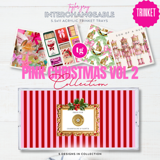 Pink Christmas Vol. 2 Trinket tray inserts