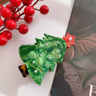 Christmas Tree Hair Clip