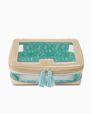 Gold Tile Mahjong Storage Bag by Oh My Mahjong
