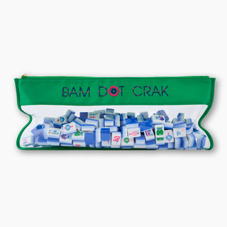 Kelly Green  Mahjong Storage Bag