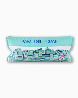 Mint Mahjong Storage Bag