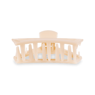 Almond Beige Open Medium Clip