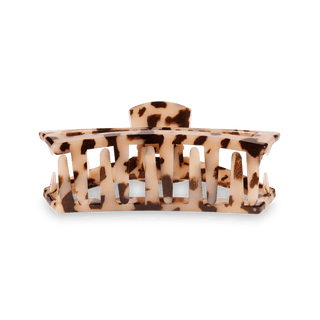 Blonde Tortoise Open Medium Teleties Clip