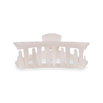 Coconut White Open Medium Teleties Clip