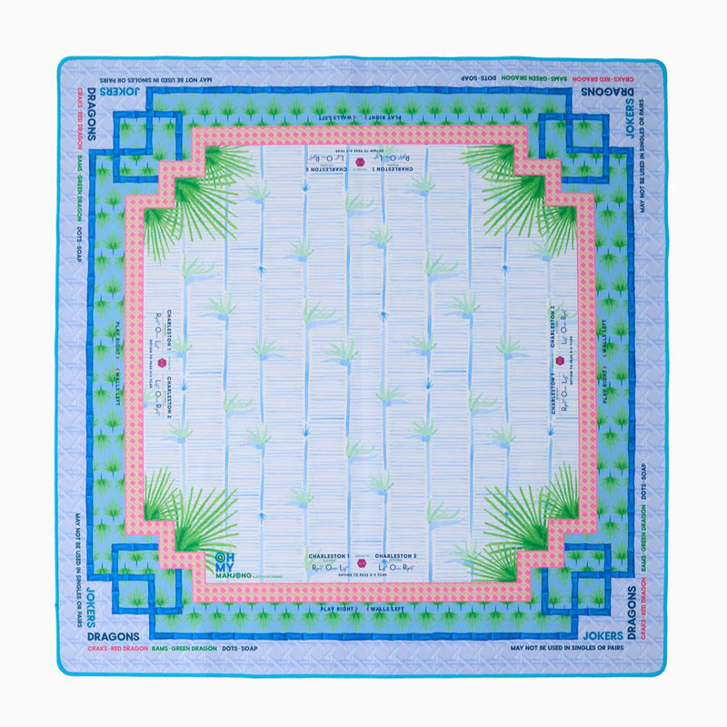 Palm Paradise Mahjong Mat