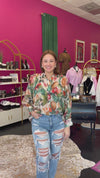 Forest Bloom Floral Top