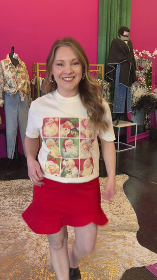 Letters to Santa Comfort Colors Tee