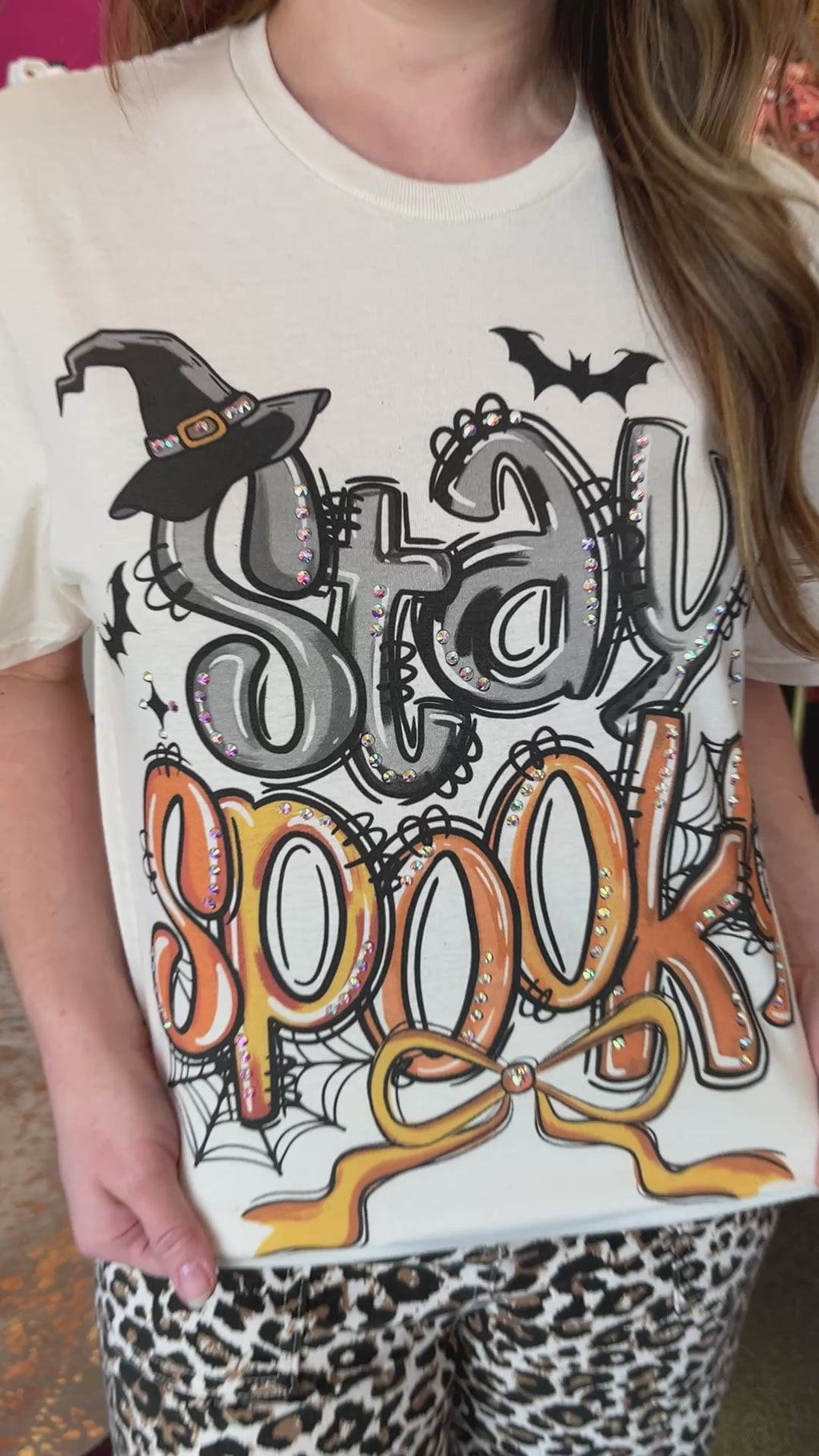Stay Spooky Bling Tee