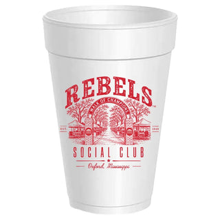 Rebels Social Club Styrofoam Cups