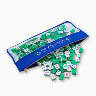 Royal Blue Mahjong Storage Bag 