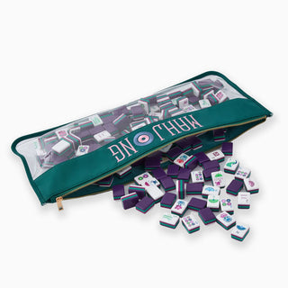 Teal Mahjong Bag