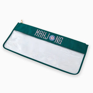 Teal Mahjong Storage Bag