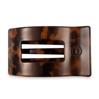Tortoise Large Flat Rectangle Teleties Clip