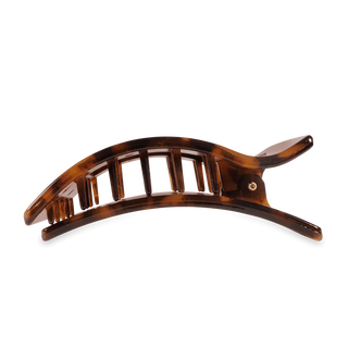 Tortoise Large Flat Rectangle Teleties Clip