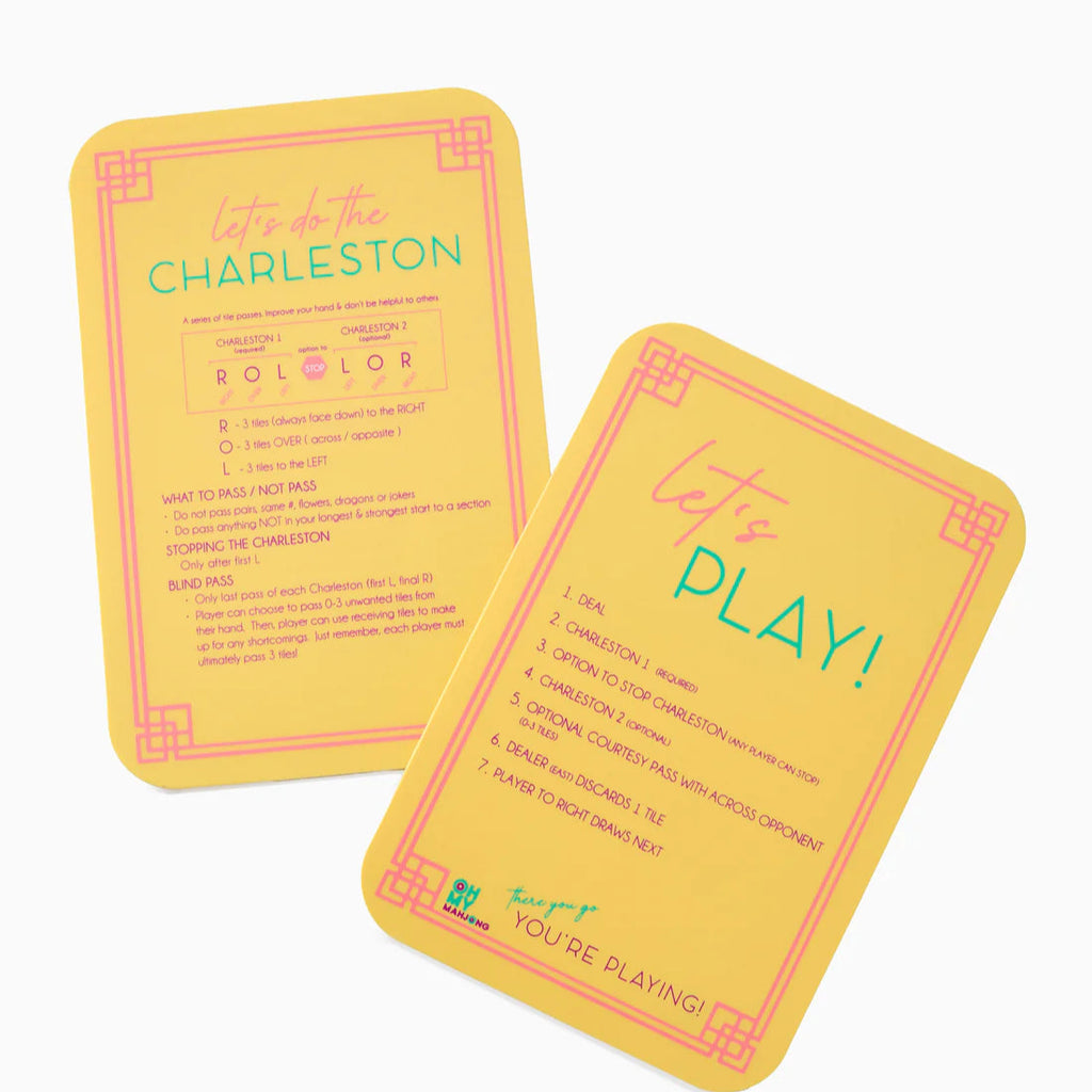 Yellow Mahjong Shuffler